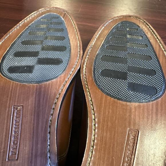 Sz 8 D FLORSHEIM Men's Dress Shoes Cap Toe Balmoral Oxford Leather - Picture 10 of 11
